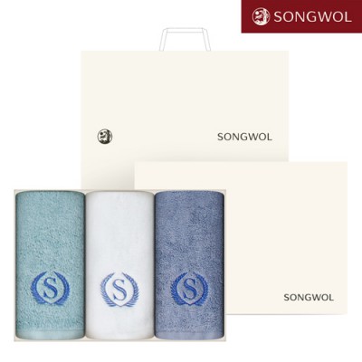 [송월타올] 송월 항균 슈퍼클래스A70 170g 3P 타올세트