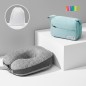(달팡 메모리폼 목베개+세면 워시백)세트