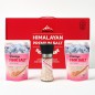 고급 히말라야 핑크솔트 250g 2개입 세트 + 그라인더 추석 명절 선물 기업 답례품 소금세트