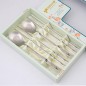 1327_B. 투톤수복거북이수저 2벌(키친아트종이)