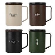 [프롬네이쳐] 친환경 커피가루 투톤 머그 400ml