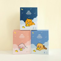 카카오프렌즈 꿀잠 스팀 온열 수면안대 아이마스크 10매