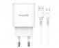 가정용 15W(QC3.0) 고속 분리형 충전기 케이블 포함 XO