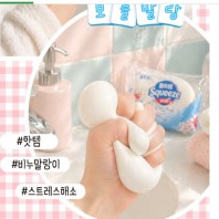 비누 말랑이 크런치 슬랑이 스퀴시 스트레스볼 손운동
