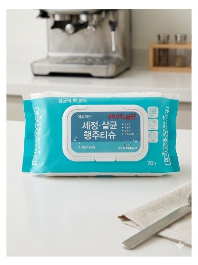 세정.살균 행주티슈 70매