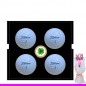 타이틀리스트 pro v1 4구 볼마커세트 (3pc)