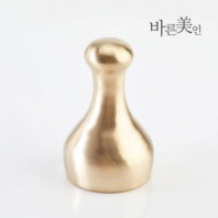 KC344 더바디 골드라인 페이스 바디 관리용 도장모양 괄사 마사지기