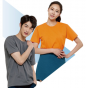 PT2018-59 면 20수 코마 라운드 해리 티셔츠