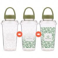 [바쏘] 릴리 컬러 체인지 쉐이크 아이스 보틀 550ml