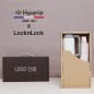 협립 3단50 암막 데이지 완전자동 우양산+락앤락 테이블머그 473ml 텀블러세트