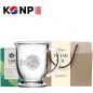 한국전통 K컬쳐 곤룡포 글라스 머그컵 440ml 오설록 기프팅