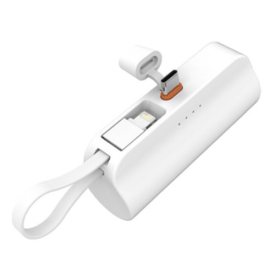 애니클리어 휴대용 도킹형 듀얼 미니 고속 보조배터리 PD-20W / 5000mAh