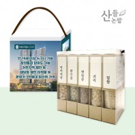 산들논밭 수퍼푸드5종세트+박스컬러인쇄