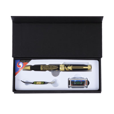 일월오봉도볼펜+자개USB 2종