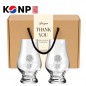 한국전통 K컬쳐 곤룡포 위스키잔 노징글라스 양주 니트잔 170ml 2P 선물세트