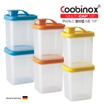 [쿠비녹스]  멀티캡 6종 12p 포켓용기 CO-04-21