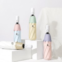 로페리아 파스텔 투톤 3단전자동 양우산(0215526)