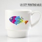 드망즈 UV DTF필름인쇄머그_레고화이트