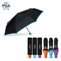 PGA 3단수동컬러바이어스 3단우산