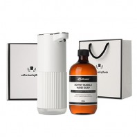 웰세스 WG-101B 버블 손세정제 자동 디스펜서 1개 + 버블 핸드워시 리필 1개 (500ml)