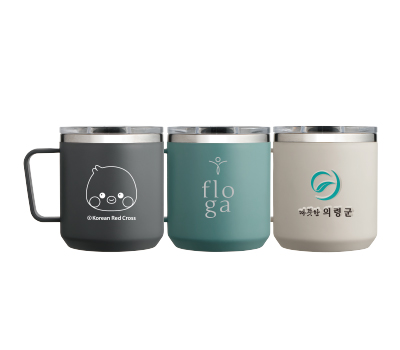 미롬 로더 핸들 스텐머그 410ml