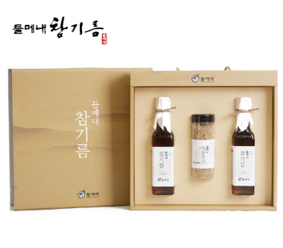 [들메내 참기름] 행복가득1호 선물세트